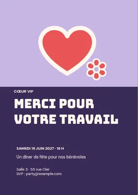 Merci pour tout ce que vous faites