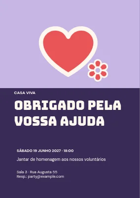 Obrigado por tudo o que fazes