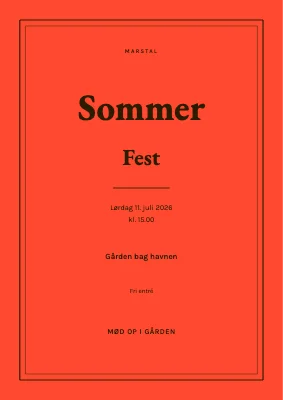Sommerfest i Marstal
