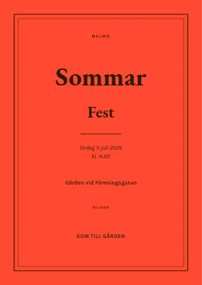 Sommarfest i Marstal