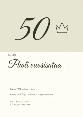 Puoli vuosisataa