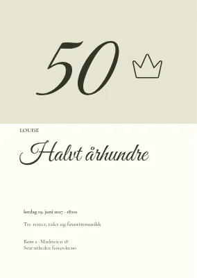 Et halvt århundre