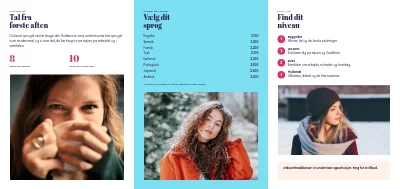 Side 2 af Sprogskole: hold og niveauer