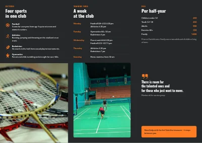 Σελίδα 2 του Sports club: season programme