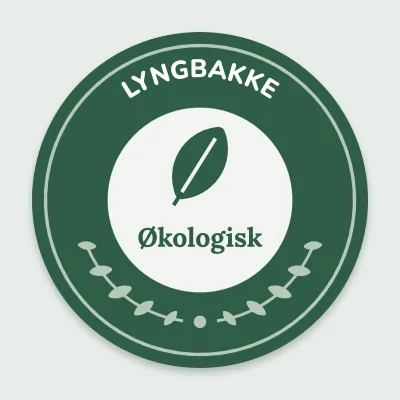 Økologisk med bladkrans