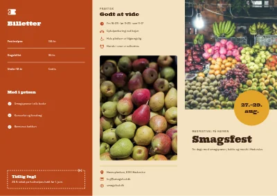 Madfestivalens program