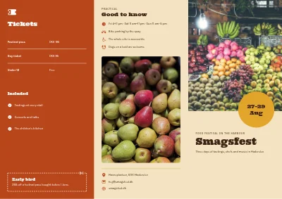 Food festival programme