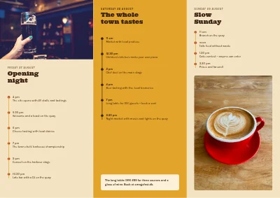Page 2 of Food festival programme
