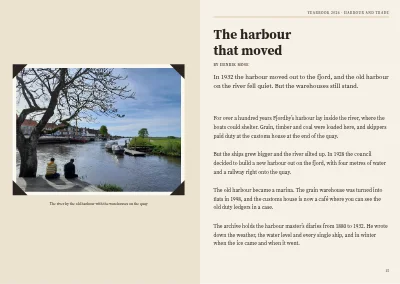 Pages 14–15 of Yearbook for a local history society – 32 pages