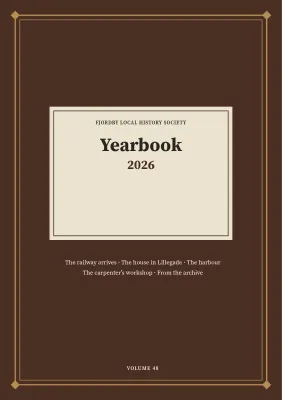 Yearbook for a local history society – 32 pages
