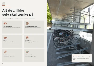 Side 20–21 af Projektbrochure for nyt kontorhus – 24 sider