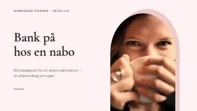 Frivillig besøgsven — rekrutteringsoplæg