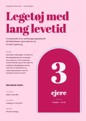 Speciale — legetøjsbutik