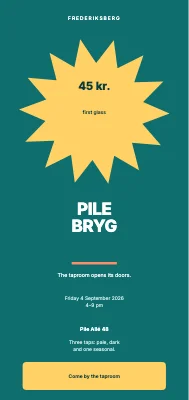 Microbrewery opening in Frederiksberg