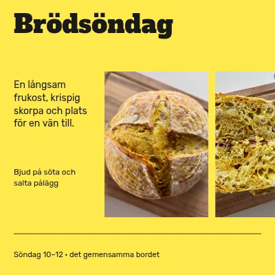Brödsöndag · receptmarknad