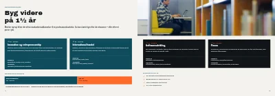 Side 14–15 af Uddannelsesbrochure for erhvervsakademi – 20 sider