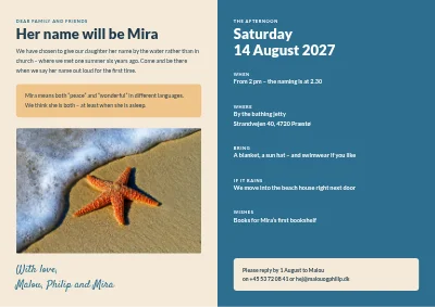 الصفحة 2 من Naming day on the beach
