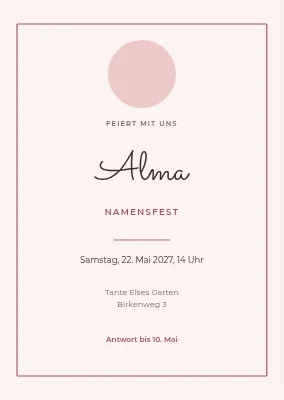 Namensfeier