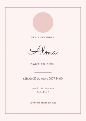 Fiesta del nombre