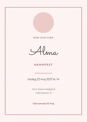 Namngivningsfest