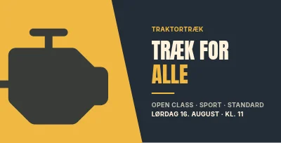 Traktortræk – Moderne kontrast
