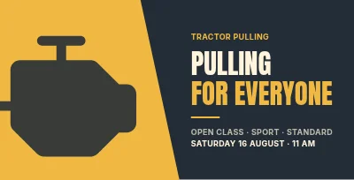 Tractor pulling – Modern contrast