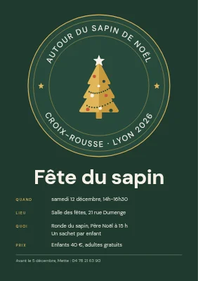 Fête du sapin — ronde autour du sapin