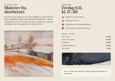 Side 2 af Fernisering i galleriet