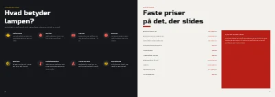 Side 8–9 af Servicekatalog for autoværksted – 16 sider
