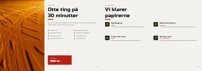 Side 12–13 af Servicekatalog for autoværksted – 16 sider