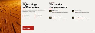 Side 12–13 av Service catalogue for a car garage – 16 pages