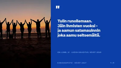 Sivu 7 – Kansanopistokurssit — kevät Kööpenhaminassa
