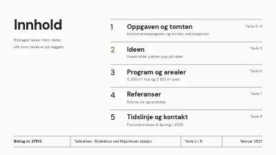 Side 2 av Arkitekturkonkurranse — bydelshus med takpark