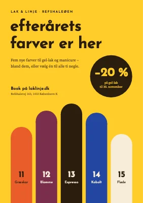 Neglesalon — efterårets farver