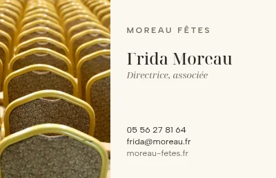 Chaises de gala
