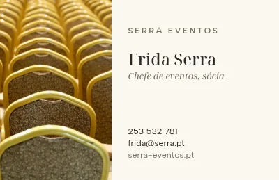 Cadeiras de gala