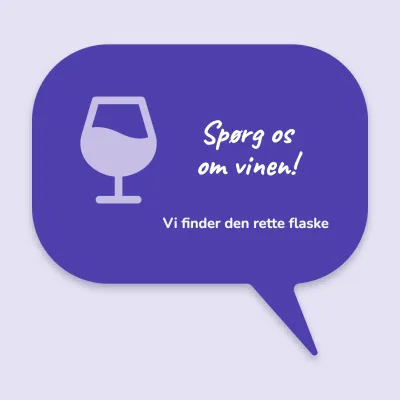 Spørg om vinen-boblen