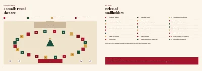 Pages 4–5 of Programme for a Christmas market – 8 pages