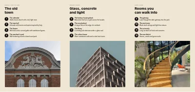 Pagina 2 di Architecture guide to the city