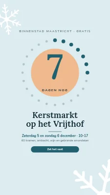 Kerstmarkt — aftelling