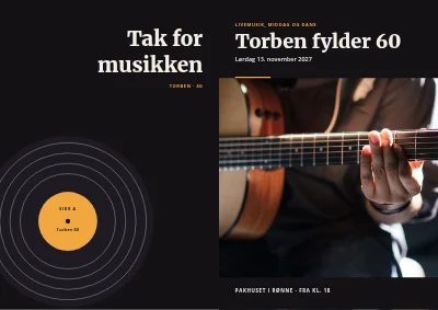60 år med guitar og livemusik