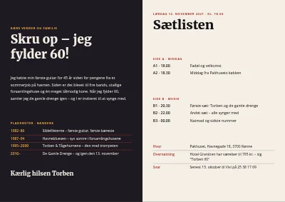 Side 2 af 60 år med guitar og livemusik
