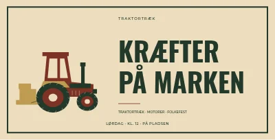 Traktortræk – Retro & karakter