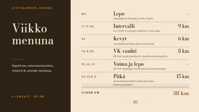 Sivu 3 – Juoksuseura — puolimaratonin harjoitusohjelma