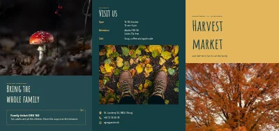 Harvest market and autumn half-term