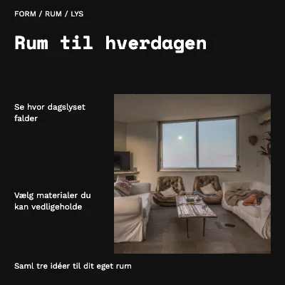 Rum til hverdagen · Arkitekturindeks