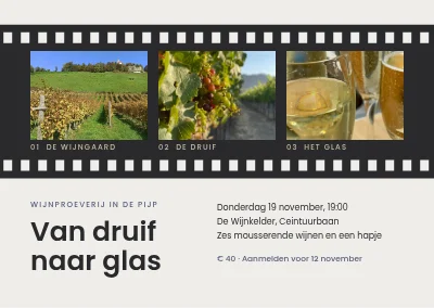Wijnproeverij — filmstrip