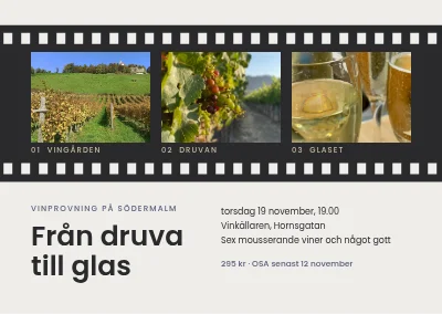 Vinprovning — filmremsa