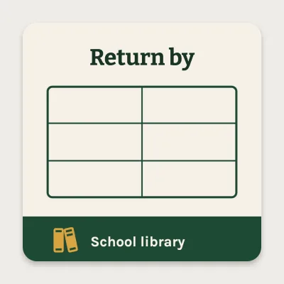 School library, return by