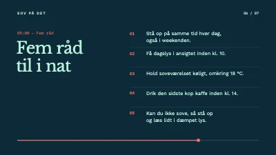 Side 6 af Søvnforedrag — én nat på syv dias